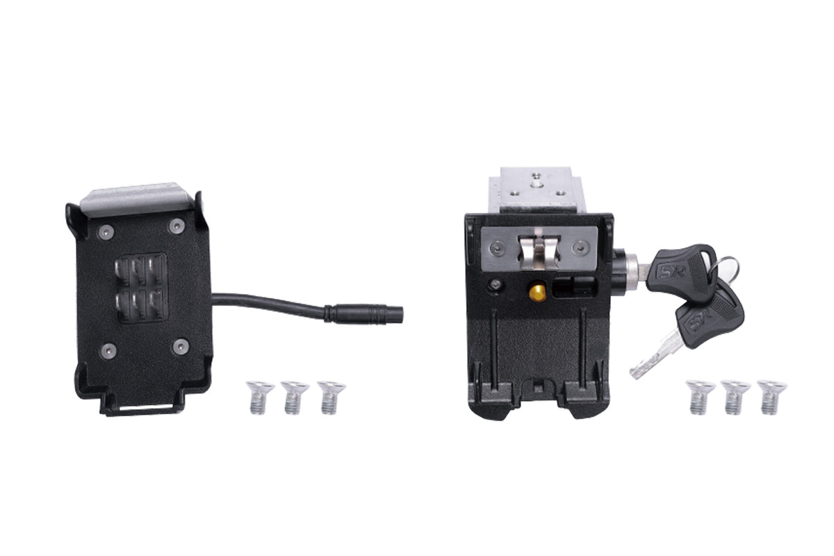 Battery Plate Set for Fat Tire 1 Ebike, Upper and Lower Plate.
