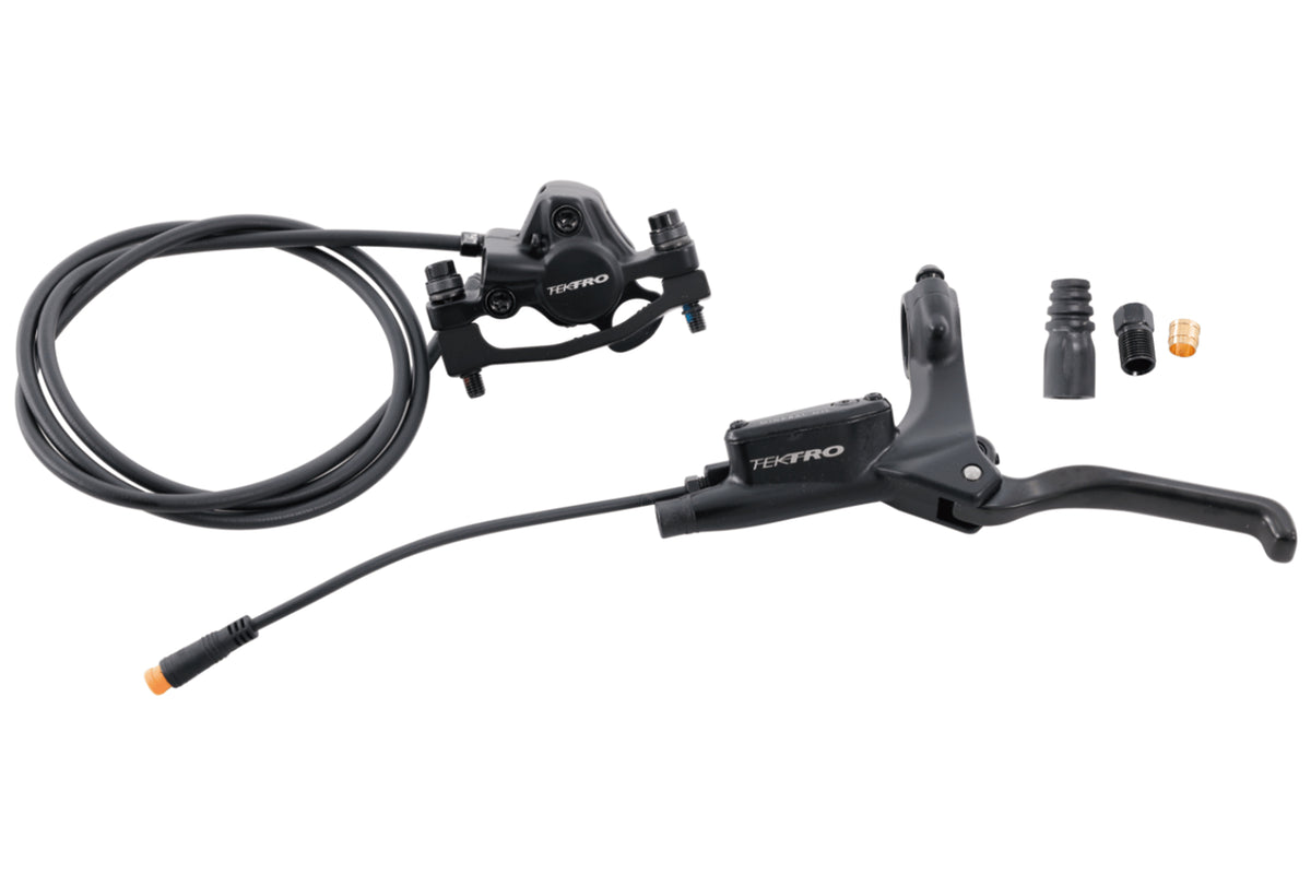 Brakes - Tektro Front Hydraulic Brake Assembly Replacement for Denago eXC1 eMTB (E07)