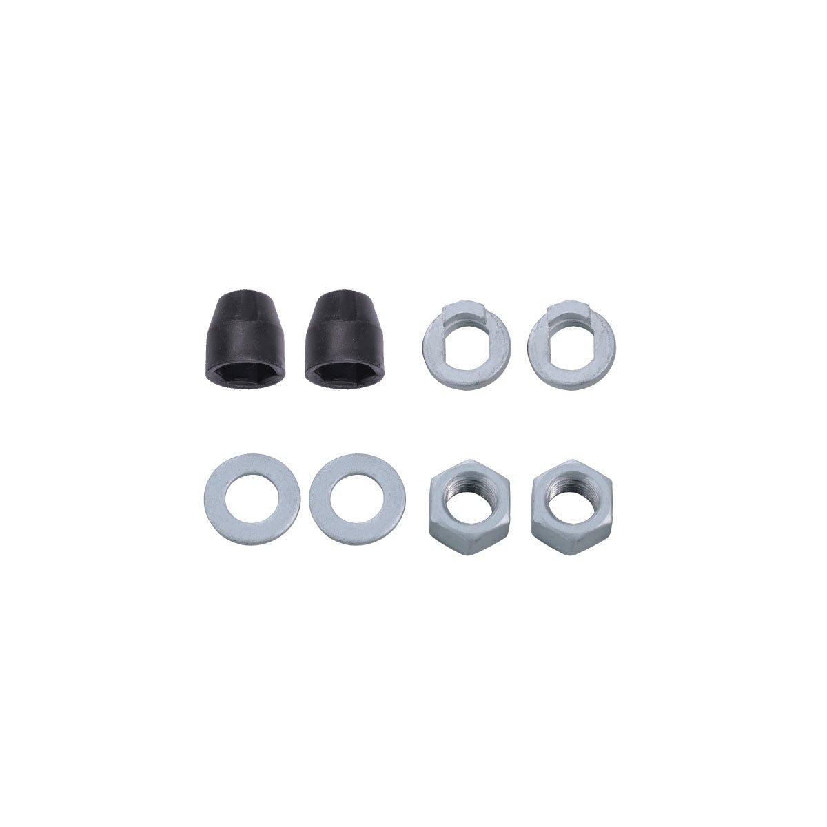 Rear Wheel Axle Nuts w/Washers- Denago Folding eBike (Z202)