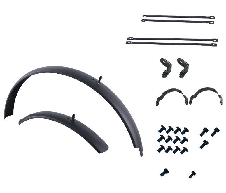 Fender/Mud Guard Set for Denago City2, City3 Step-thru and Top-tube eBike
