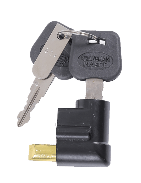 Replacement lock core and new keys for the Denago eXC1/eXC2 (E07/E08)