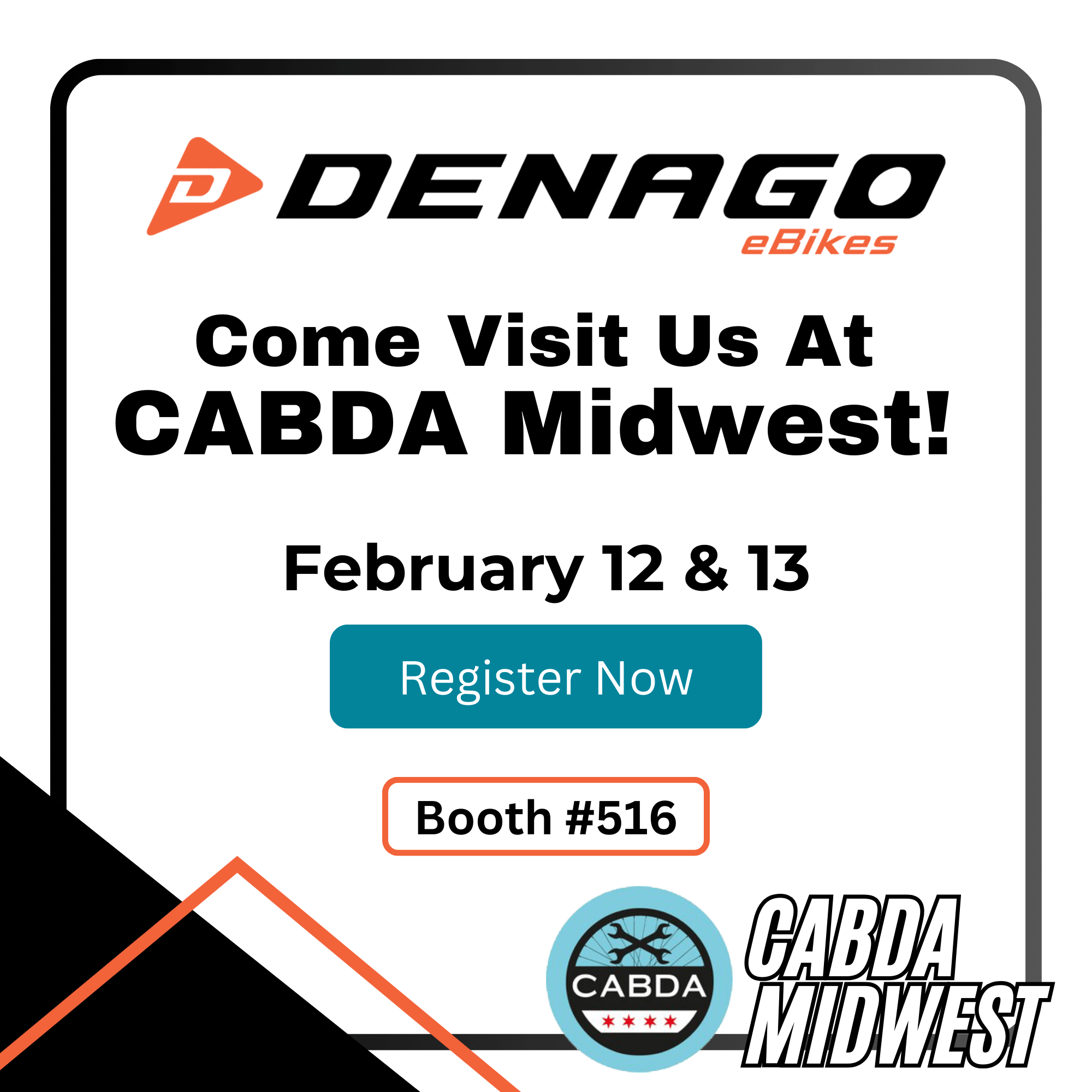 Visit Denago at CABDA Midwest 2025