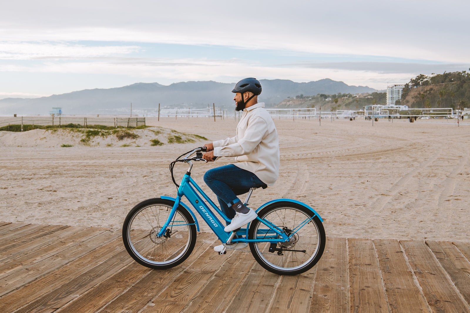 Denago Cruiser 1 Step Thru eBike | 50 Miles LG Battery Electric Bikes ...