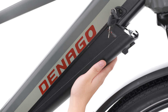 Denago Commute Model 1 eBike integrated battery
