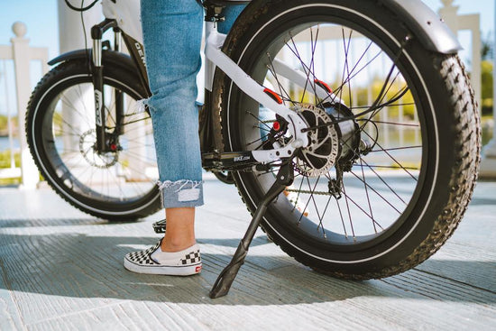 Kickstand on Denago Fat Tire eBike