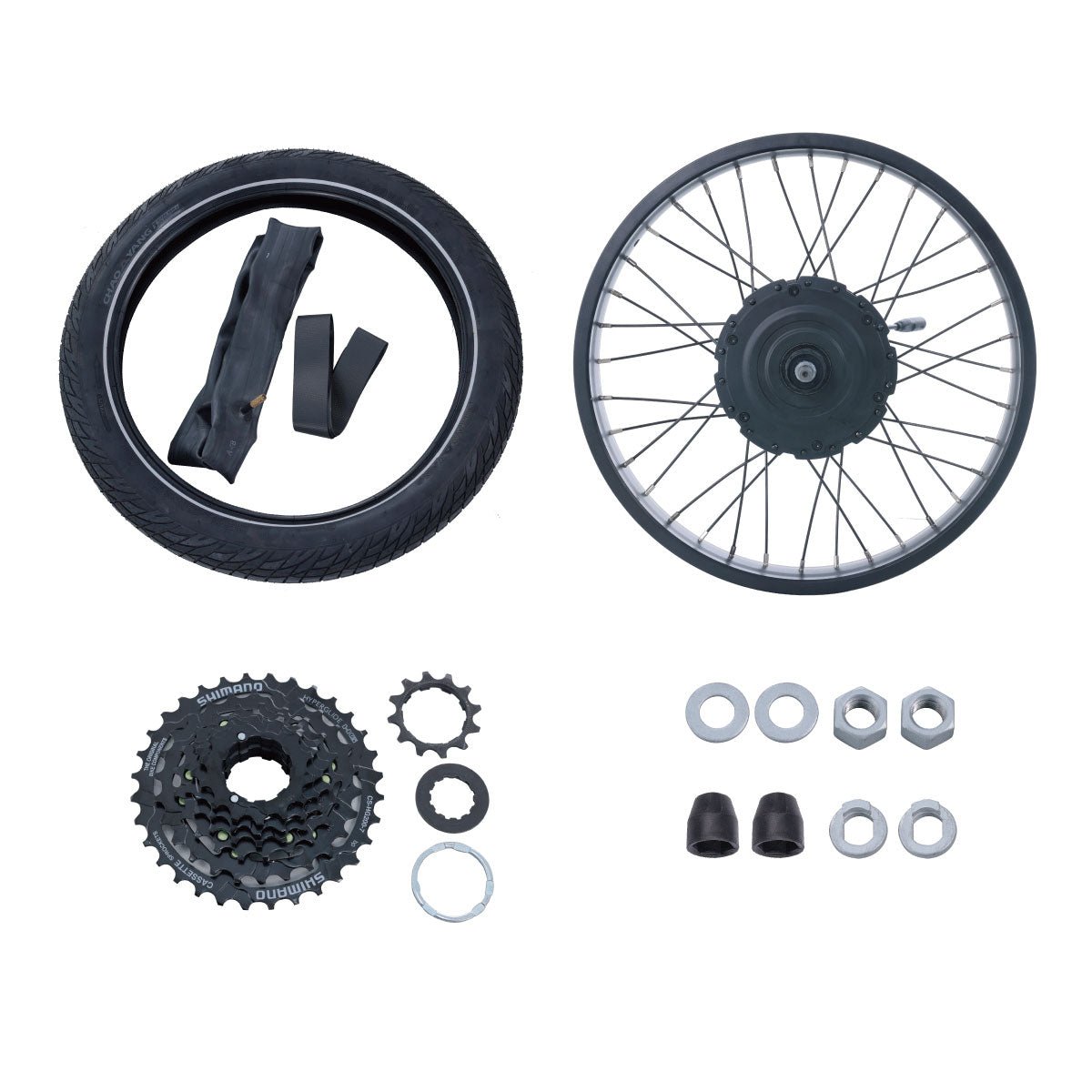 Wheel Assembly Replacement for Denago Folding eBike (Z202)